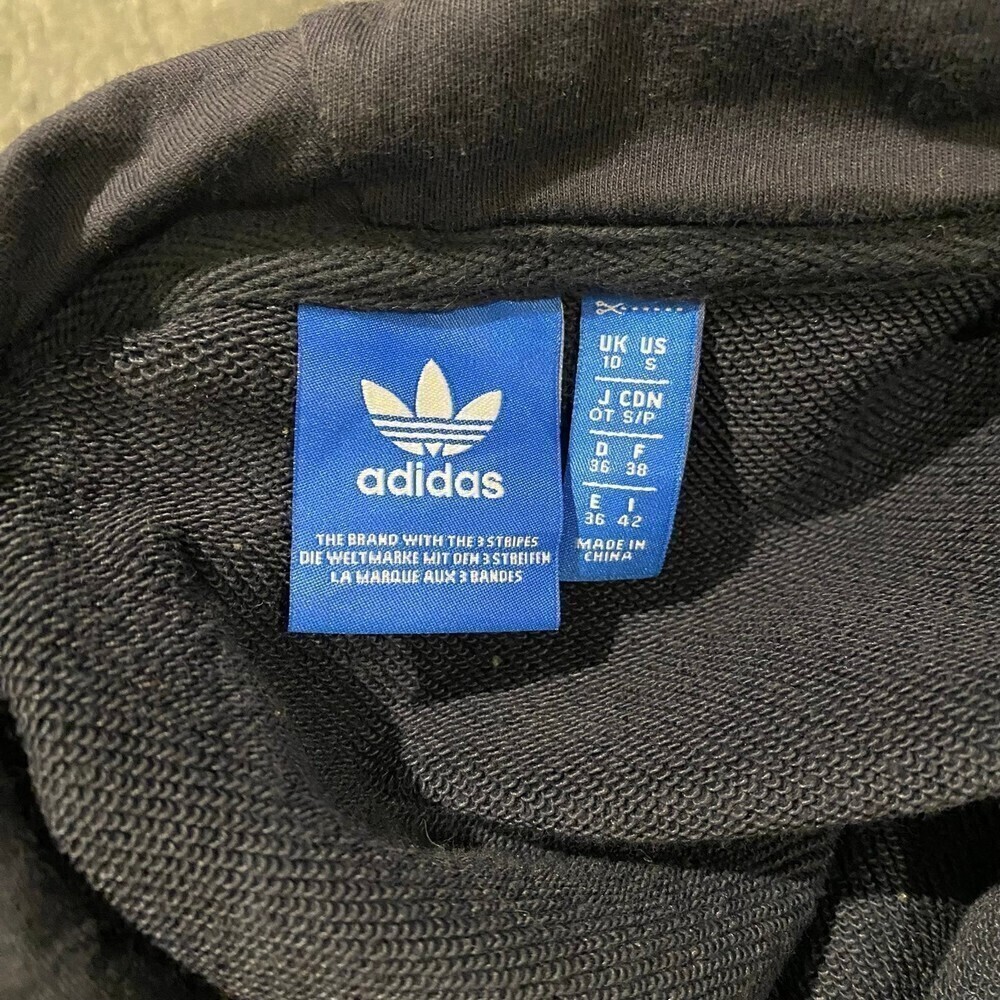 Adidas Originals Trefoil Hooded Dress Size Small - Picture 9 of 12